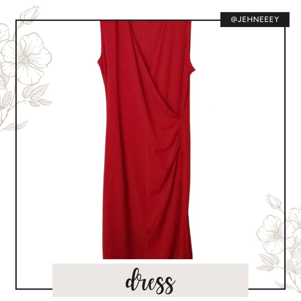 Worthington Red Wrap Dress
